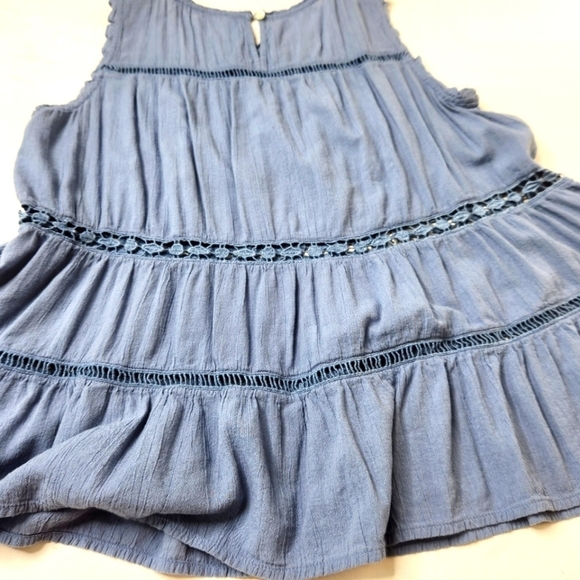 Loft Women's Size Small Petite Flowy Sleeveless Blouse - Picture 3 of 6
